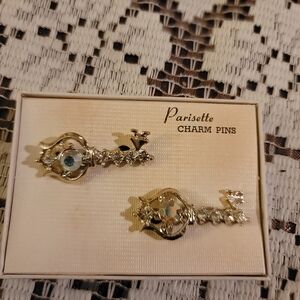 Vintage Key Brooches!!